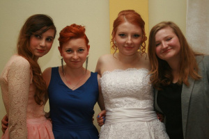 fun, smile, person, dress, event, gown, bride