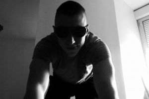 cool, glasses, monochrome