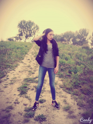 jacket, outerwear, jeans, denim, sky, standing