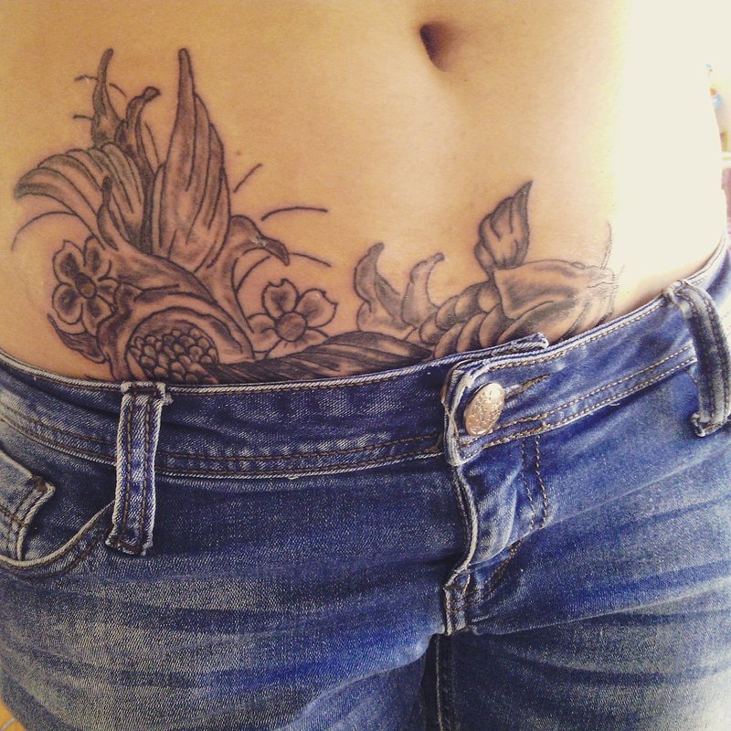 textile, jeans, denim, tattoo, pocket