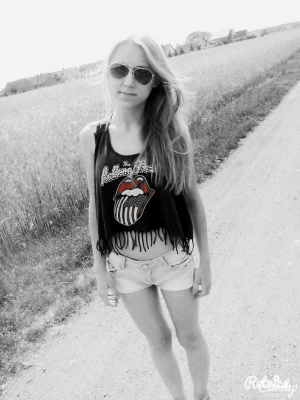 fun, cool, glasses, monochrome, sunglasses, model