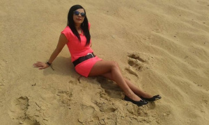 fun, sitting, vacation, beach, sand