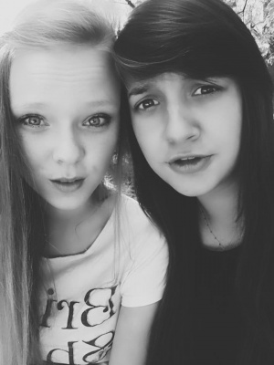 selfie, fun, smile, cool, monochrome