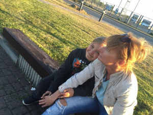 fun, jeans, cool, sitting, leisure, interaction