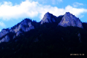 sky, mountain