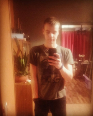 selfie, fun, cool, muscle, standing, room