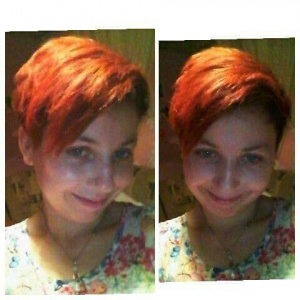 hair, selfie, smile