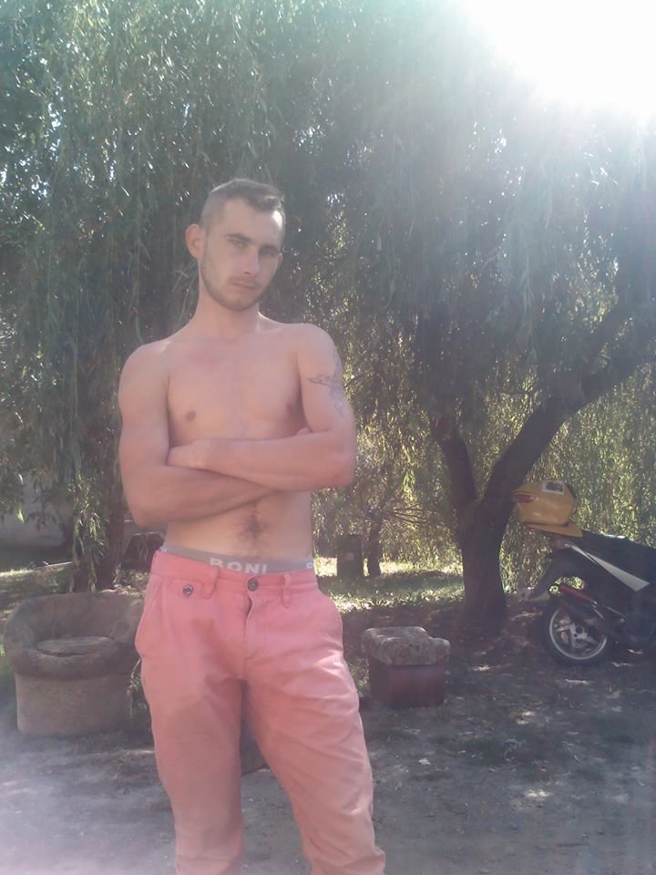 cool, muscle, standing, dude