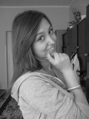hair, hand, selfie, fun, smile, monochrome