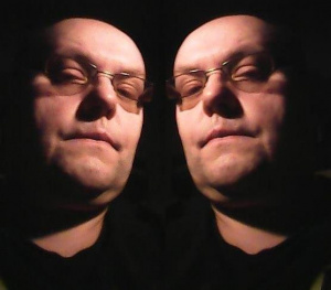 skin, glasses