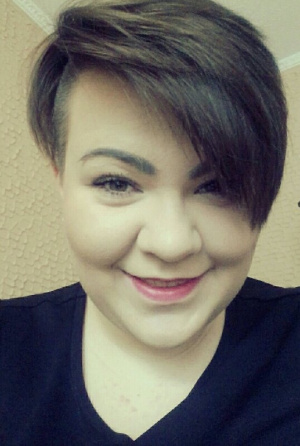 hair, skin, smile, bangs