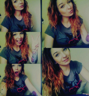 hair, selfie, smile, cool
