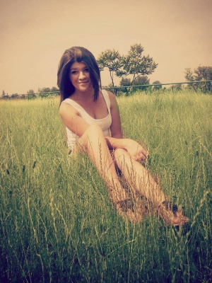 field, smile, sky, prairie