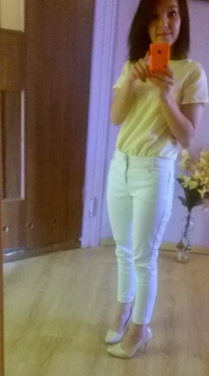 fun, jeans, standing
