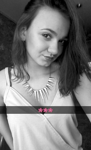 skin, smile, monochrome