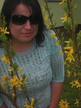 smile, cool, glasses, sunglasses, petal, flower