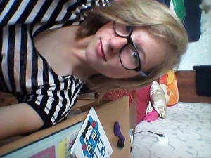 mouth, fun, glasses