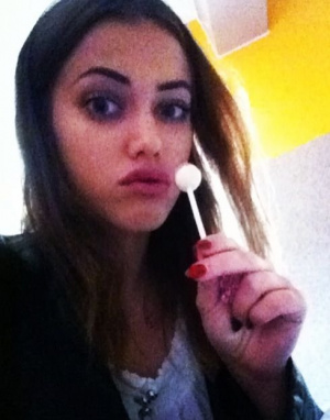 mouth, hair, hand, selfie, cool