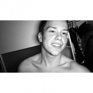 selfie, smile, muscle, monochrome