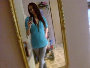 outerwear, jeans, standing