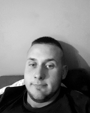 hair, selfie, smile, cool, beard, monochrome