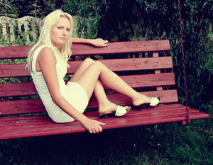 hair, sitting, leisure, model