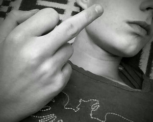 hand, muscle, monochrome