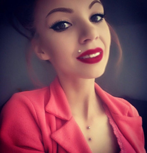 mouth, eyelash, skin, lipstick