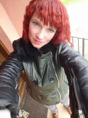 hair, jacket, leather
