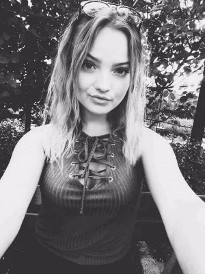monochrome, model, dress
