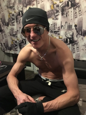 glasses, muscle, dude, sunglasses, hat