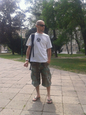 jeans, leisure, standing, shorts