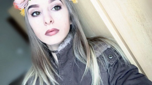 mouth, hair