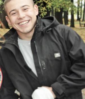 jacket, outerwear, smile