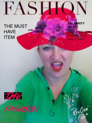 hat, poster