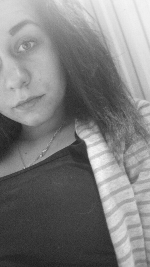 smile, monochrome