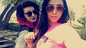 selfie, fun, smile, cool, glasses, leisure, sunglasses