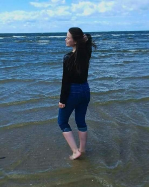 fun, jeans, vacation, standing, beach