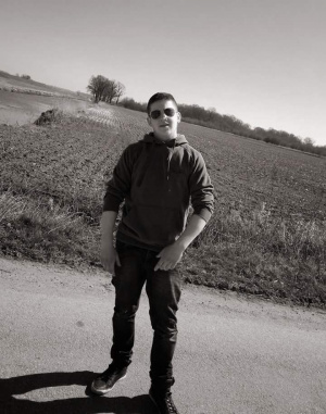 jeans, standing, monochrome
