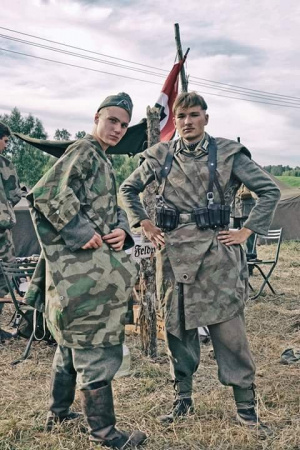 person, pattern, army