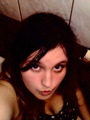 mouth, hair, selfie, cool, bangs