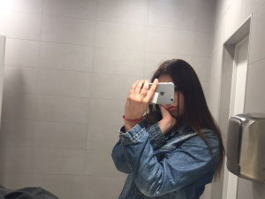 hand, selfie, jeans
