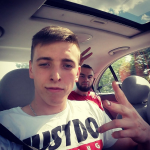 selfie, fun, smile, cool, muscle