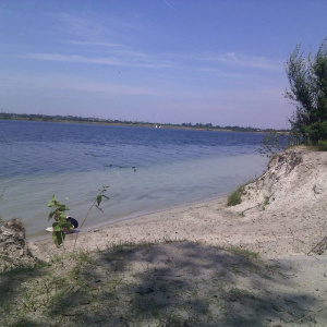 beach, lake