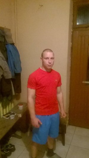 fun, jeans, muscle, standing, room