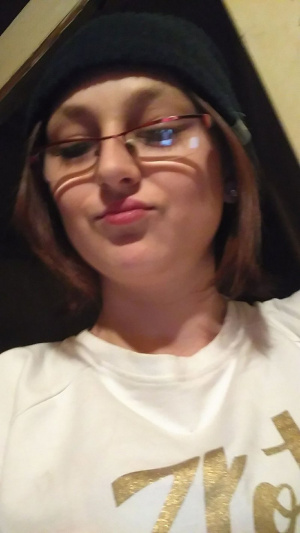 smile, glasses