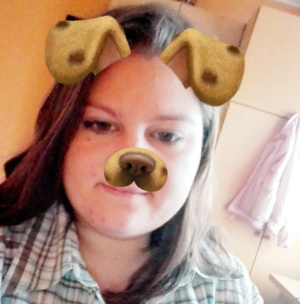 mouth, selfie, ear, dog