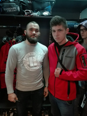 jacket, beard