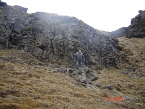 rock, mountain