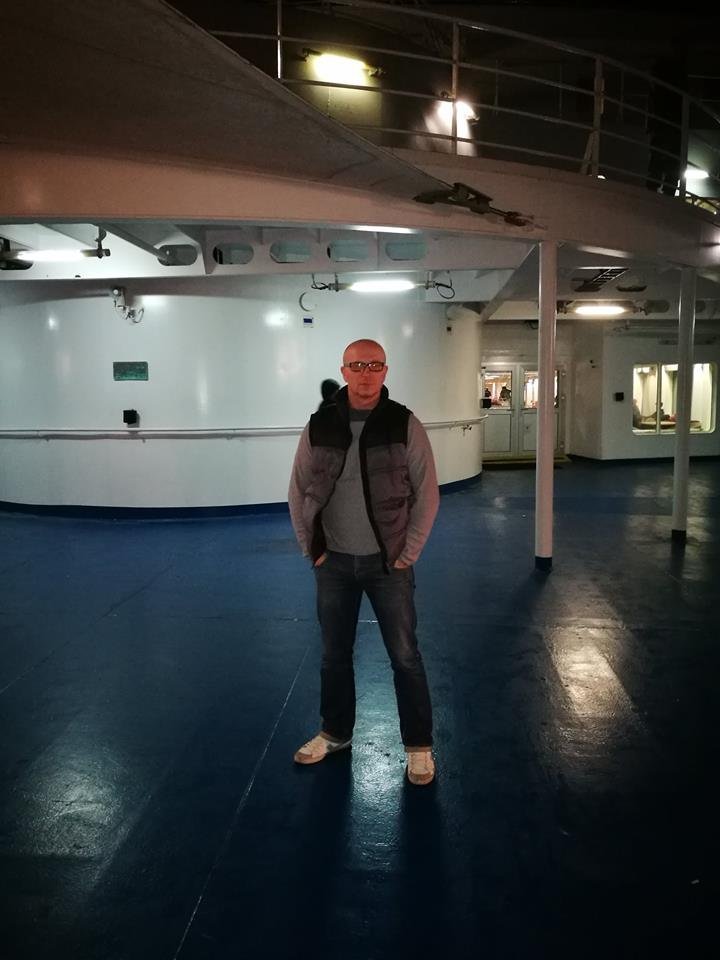 jacket, jeans, standing